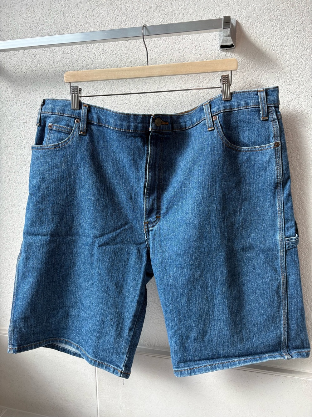 Dickies Men's Classic Blue Carpenter Jean Shorts